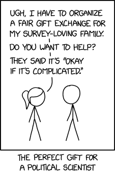 In addition to having all their budgets in a spreadsheet with consistent formatting, they just love expressing preferences on a well-calibrated numerical scale.